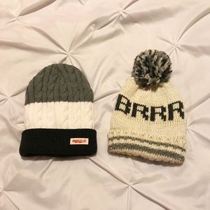 BUNDLE: Two beanies